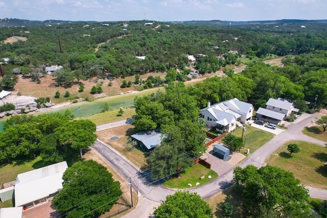 810 River Rd, Wimberley, TX 78676 - drone / aerial view of a heavily wooded area