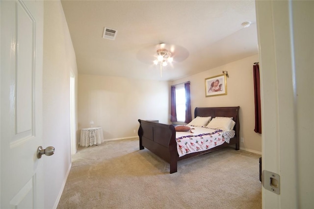 1800 Quiet Meadows Cv, Pflugerville, TX 78660 - carpeted bedroom with baseboards and a ceiling fan