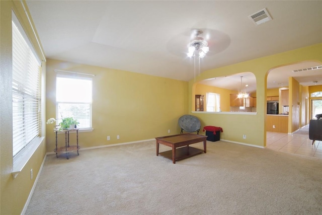 1800 Quiet Meadows Cv, Pflugerville, TX 78660 - unfurnished room featuring ceiling fan, plenty of natural light, light colored carpet, and baseboards