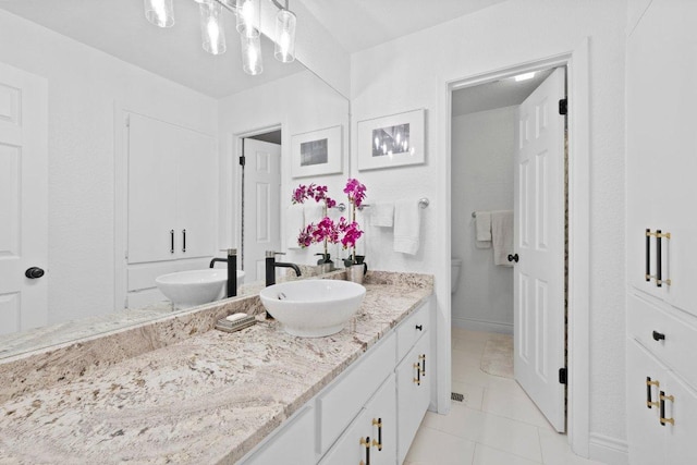 403 Horseshoe Bay Blvd N, Horseshoe Bay, TX 78657 - bathroom featuring vanity and tile patterned flooring