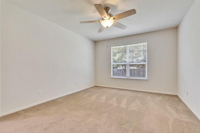 2225 Lou John St, Austin, TX 78727 - unfurnished room with light colored carpet and a ceiling fan