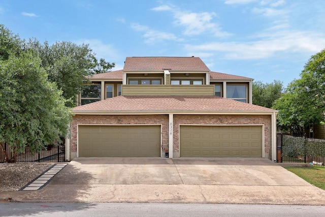 8316 Greenslope Dr Unit A, Austin, TX 78759 - view of front of property with concrete driveway