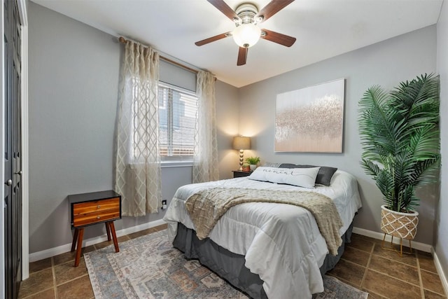 1003 Buttercup Ct, Leander, TX 78641 - bedroom featuring baseboards and a ceiling fan