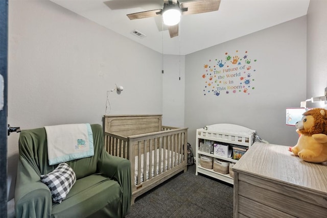 1003 Buttercup Ct, Leander, TX 78641 - carpeted bedroom featuring ceiling fan