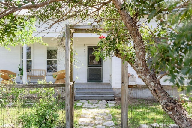1211 E 13th St, Austin, TX 78702 - property entrance with covered porch