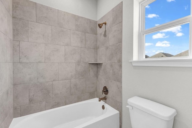 1621 Coral Sunrise Aly, Leander, TX 78641 - bathroom with toilet and shower / tub combination