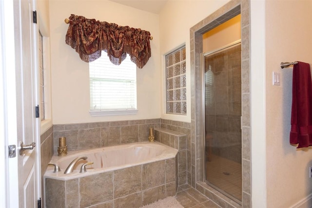 1367 Indian Pass, Salado, TX 76571 - full bath with a garden tub and a stall shower