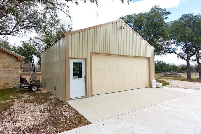 1367 Indian Pass, Salado, TX 76571 - view of detached garage