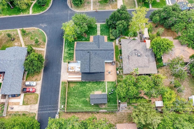 1314 Ridgemont Dr, Austin, TX 78723 - bird's eye view