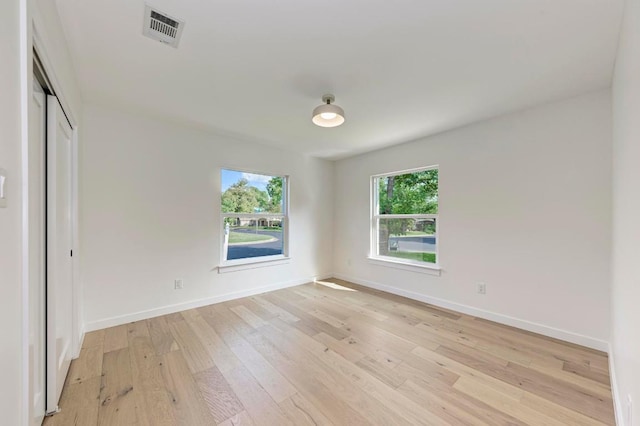 1314 Ridgemont Dr, Austin, TX 78723 - empty room featuring light wood-style flooring and baseboards