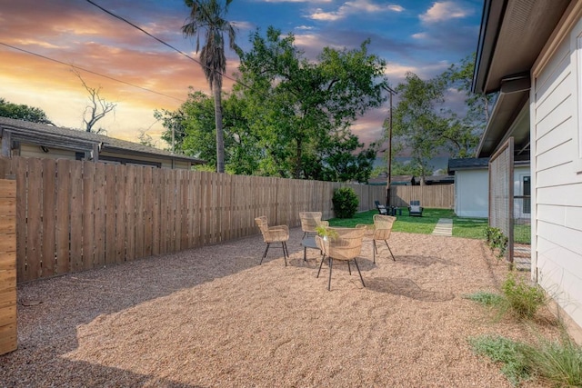 1314 Ridgemont Dr, Austin, TX 78723 - view of fenced backyard