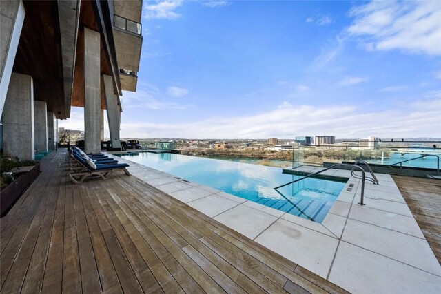 70 Rainey St Unit 2106, Austin, TX 78701 - view of pool featuring an infinity pool