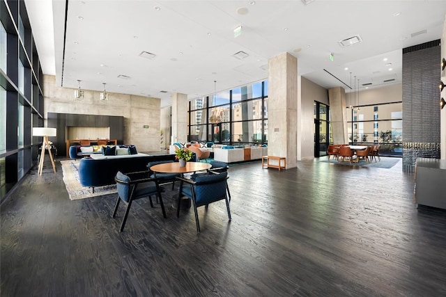 70 Rainey St Unit 2106, Austin, TX 78701 - common area with a towering ceiling