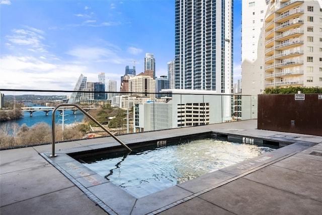 70 Rainey St Unit 2106, Austin, TX 78701 - view of pool with a view of skyline