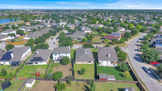 18409 Hees Ln, Pflugerville, TX 78660 - aerial view of residential area with a large body of water