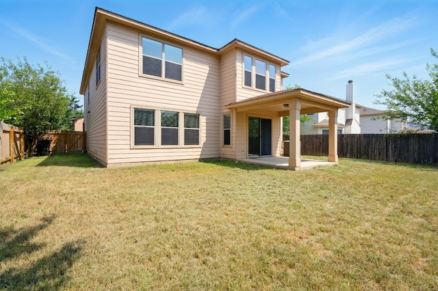 179 Pimlico, Kyle, TX 78640 - back of house with a patio area