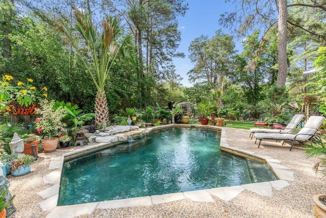 259 Akaloa Dr, Bastrop, TX 78602 - outdoor pool with a patio area