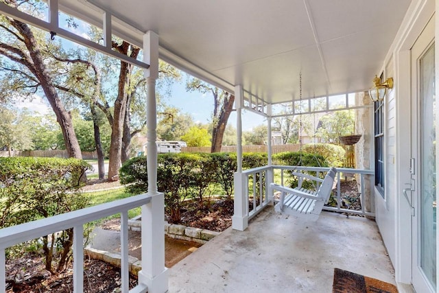 2617 Chowan Cv, Round Rock, TX 78681 - view of unfurnished sunroom
