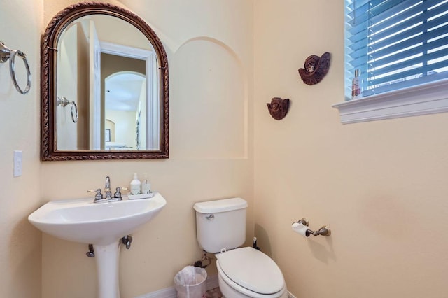 3824 Gaines Ct, Austin, TX 78735 - half bath with toilet