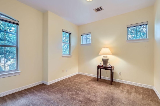 3824 Gaines Ct, Austin, TX 78735 - carpeted spare room featuring baseboards
