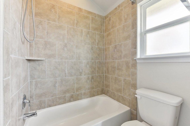116 Saranac Dr, Elgin, TX 78621 - bathroom featuring toilet and shower / washtub combination