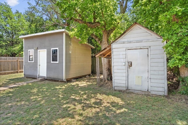 1125 Christie Dr, Austin, TX 78721 - view of shed
