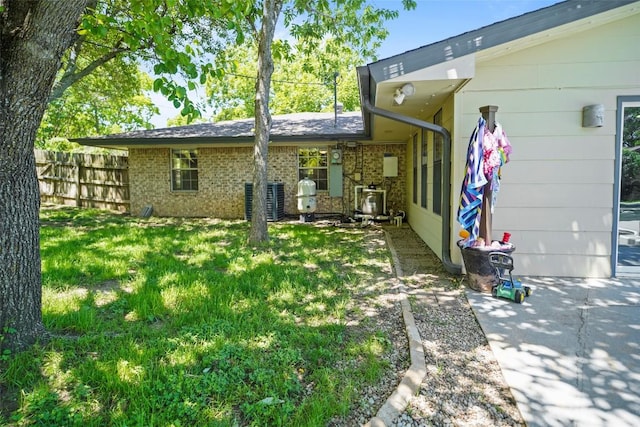 731 Verna Lee Blvd, Harker Heights, TX 76548 - rear view of property featuring brick siding and cooling unit