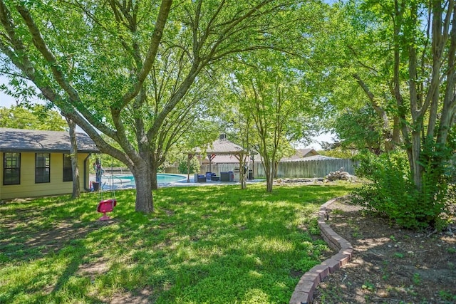 731 Verna Lee Blvd, Harker Heights, TX 76548 - view of yard featuring a gazebo