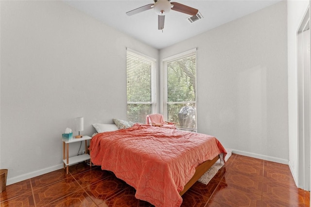 5357 Austral Loop, Austin, TX 78739 - bedroom with baseboards and ceiling fan