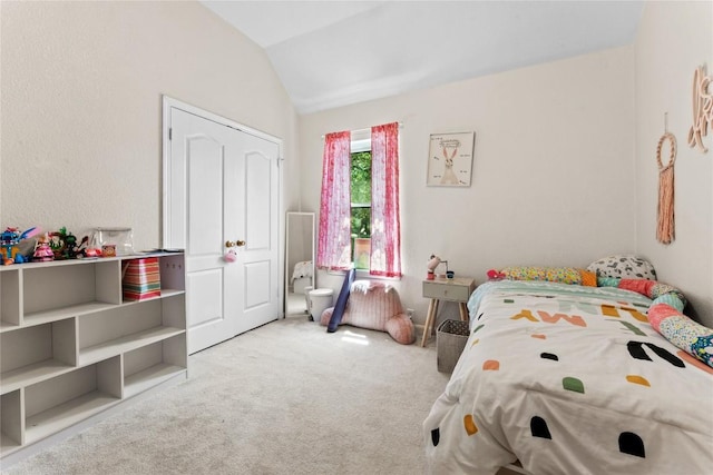 5357 Austral Loop, Austin, TX 78739 - carpeted bedroom with lofted ceiling