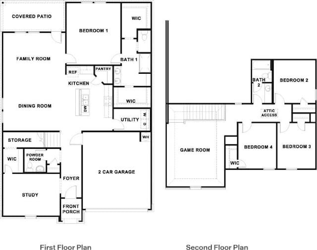 549 Osprey Dr, Leander, TX 78641 - property floor plan