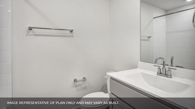 549 Osprey Dr, Leander, TX 78641 - bathroom with vanity and toilet