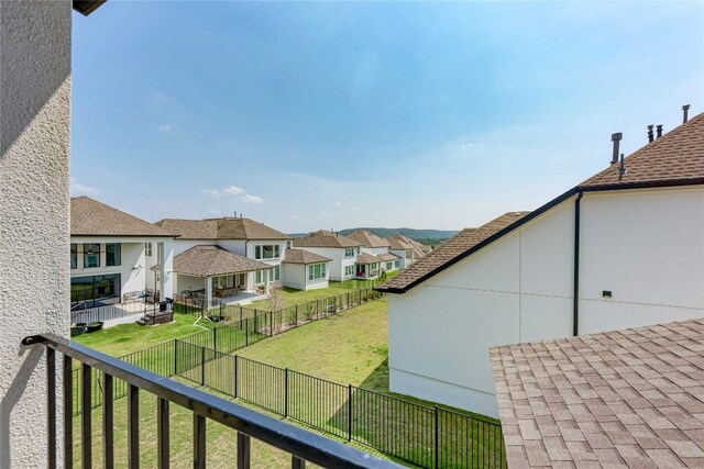 5028 Olimpico Way, Leander, TX 78641 - balcony featuring a residential view