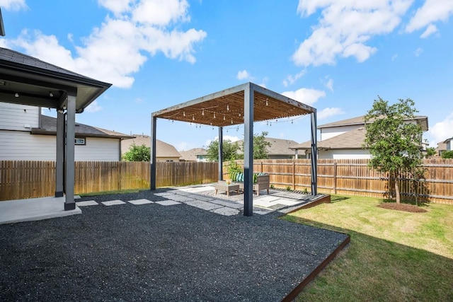 10208 Criswell Rd, Austin, TX 78754 - fenced backyard with a patio