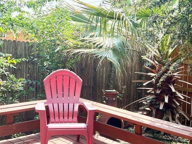 10016 Wading Pool Path, Austin, TX 78748 - view of wooden deck
