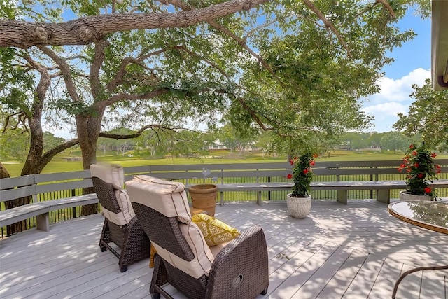 408 Sombrero, Horseshoe Bay, TX 78657 - view of deck