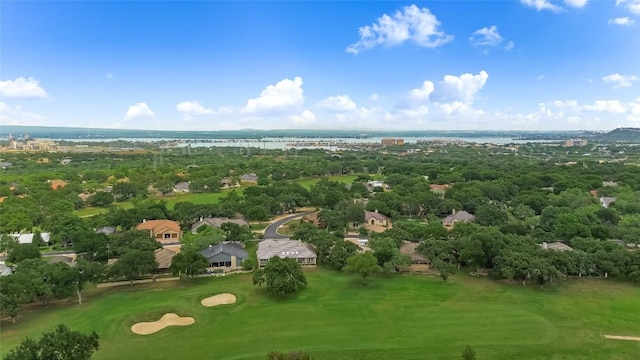 408 Sombrero, Horseshoe Bay, TX 78657 - bird's eye view of a nearby body of water and a local golf course