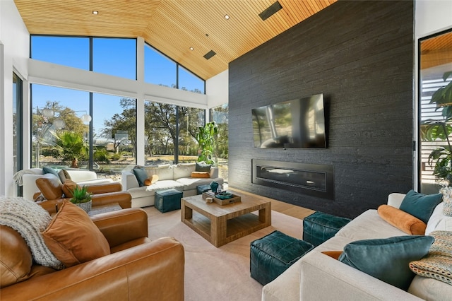 8209 Two Coves Dr, Austin, TX 78730 - sunroom / solarium with high vaulted ceiling