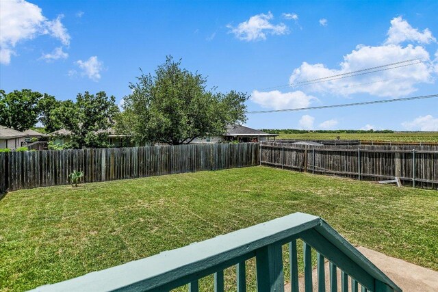 102 Cavalry Trl, Elgin, TX 78621 - view of fenced backyard
