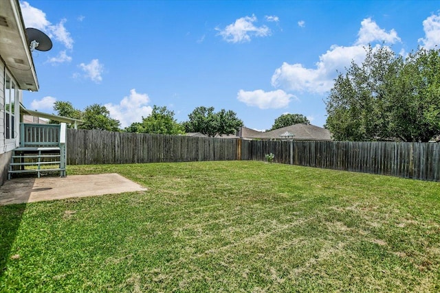 102 Cavalry Trl, Elgin, TX 78621 - view of yard with a patio