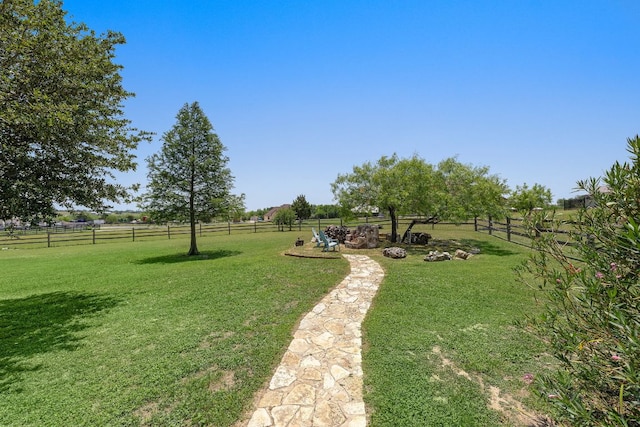 17308 Saint Therese Rd, Manor, TX 78653 - view of yard with a rural view