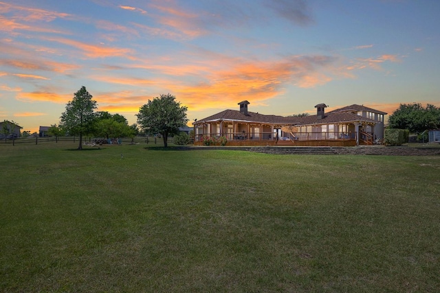 17308 Saint Therese Rd, Manor, TX 78653 - view of yard