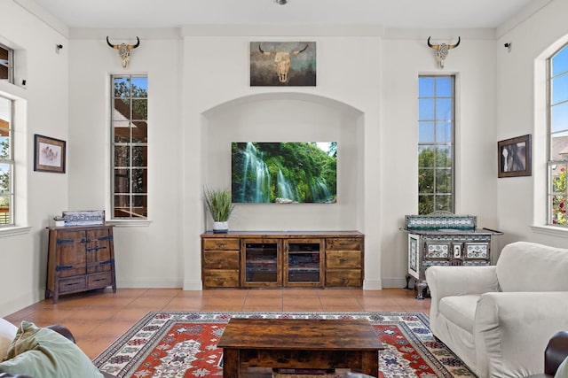 17308 Saint Therese Rd, Manor, TX 78653 - living room featuring tile patterned flooring