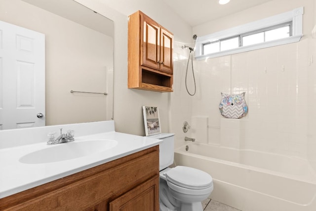10 Saul St, Lampasas, TX 76550 - bathroom featuring vanity and bathtub / shower combination