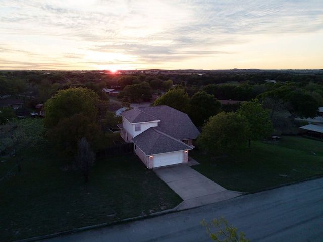 10 Saul St, Lampasas, TX 76550 - view of aerial view at dusk