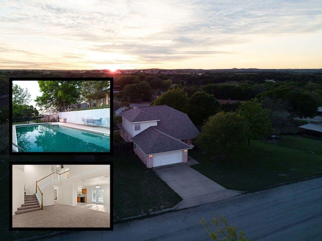 10 Saul St, Lampasas, TX 76550 - bird's eye view