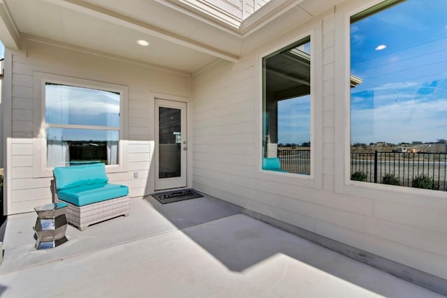 8169 Daisy Cutter Xing, Georgetown, TX 78626 - doorway to property with a patio