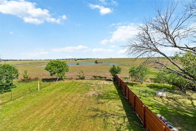 1145 Lago Vista St, San Marcos, TX 78666 - view of yard featuring a water view and a rural view