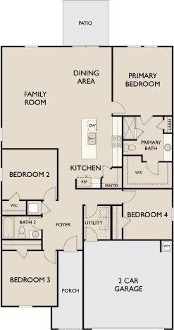 1504 Morris Loop, San Marcos, TX 78666 - property floor plan