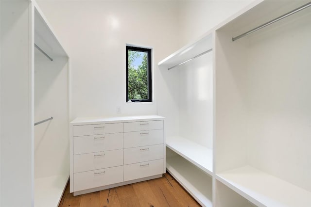 7816 Lynchburg Dr, Austin, TX 78738 - walk in closet featuring light wood finished floors
